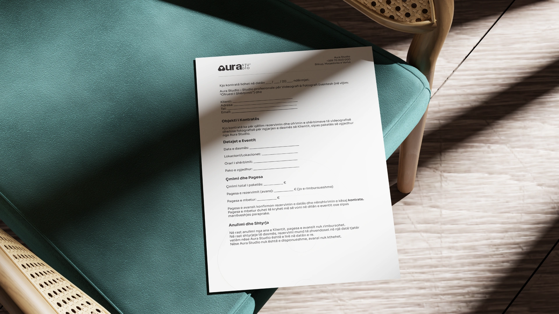 Aura Brand Identity Design project image